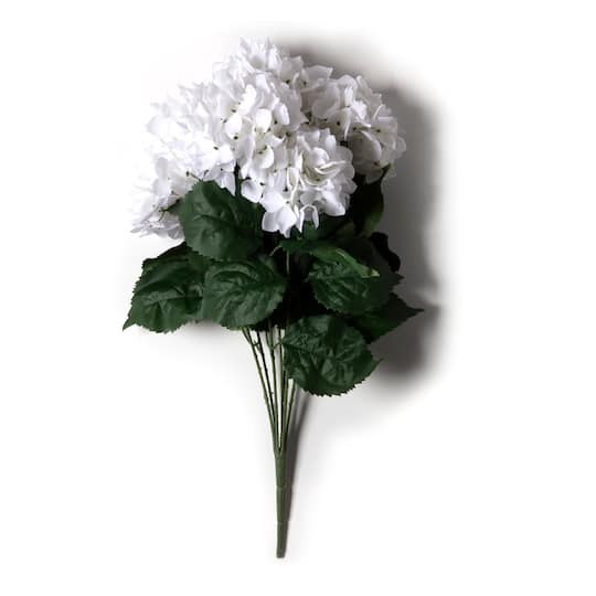 12 Pack: White Hydrangea Bush by Ashland®